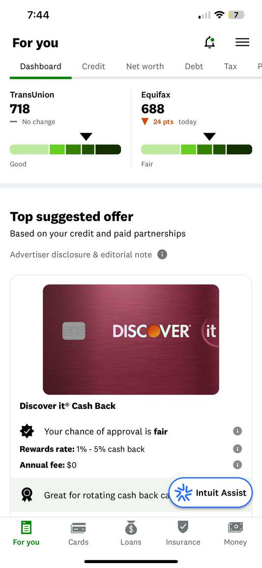 Credit Tradeline Boost - Discover (2024, $13,500 Limit, 6-Month Reporting)