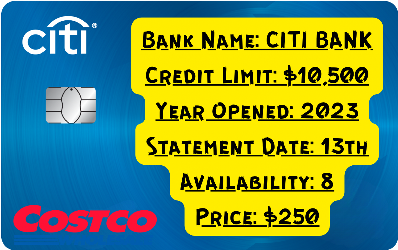 Authorized User Credit Boost – Citi Bank (2023, $10,500 Limit, 6-Month Reporting)